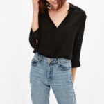 V-neck Blouse