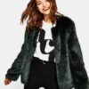Short Faux Fur Coat - Image 4