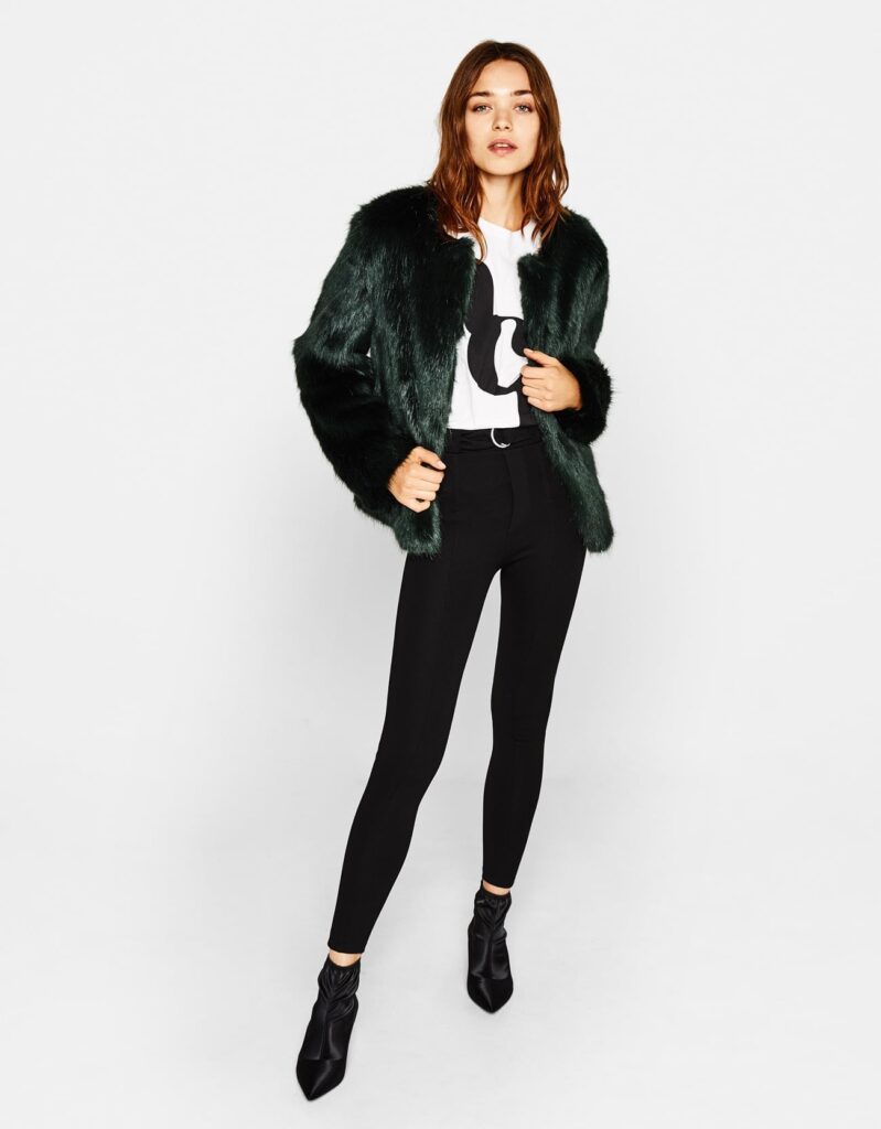 Short Faux Fur Coat - The Hanger