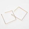 Square Hoop Earrings - Image 2