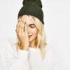 Knitted beanie