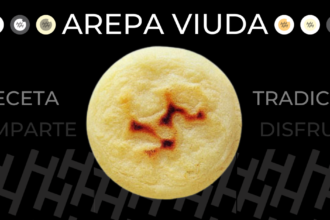 receta de arepa viuda