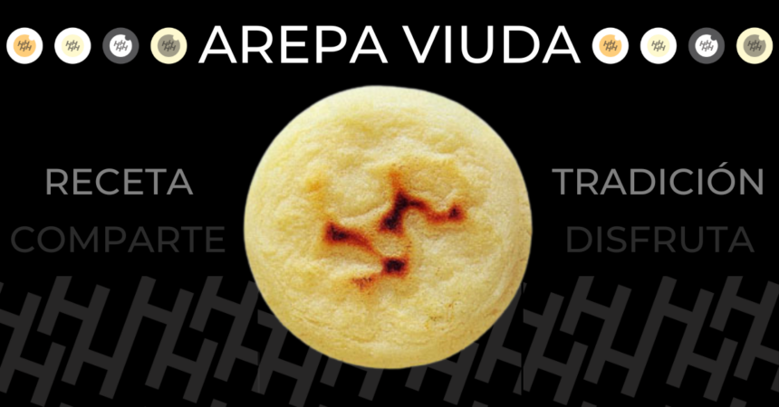 receta de arepa viuda