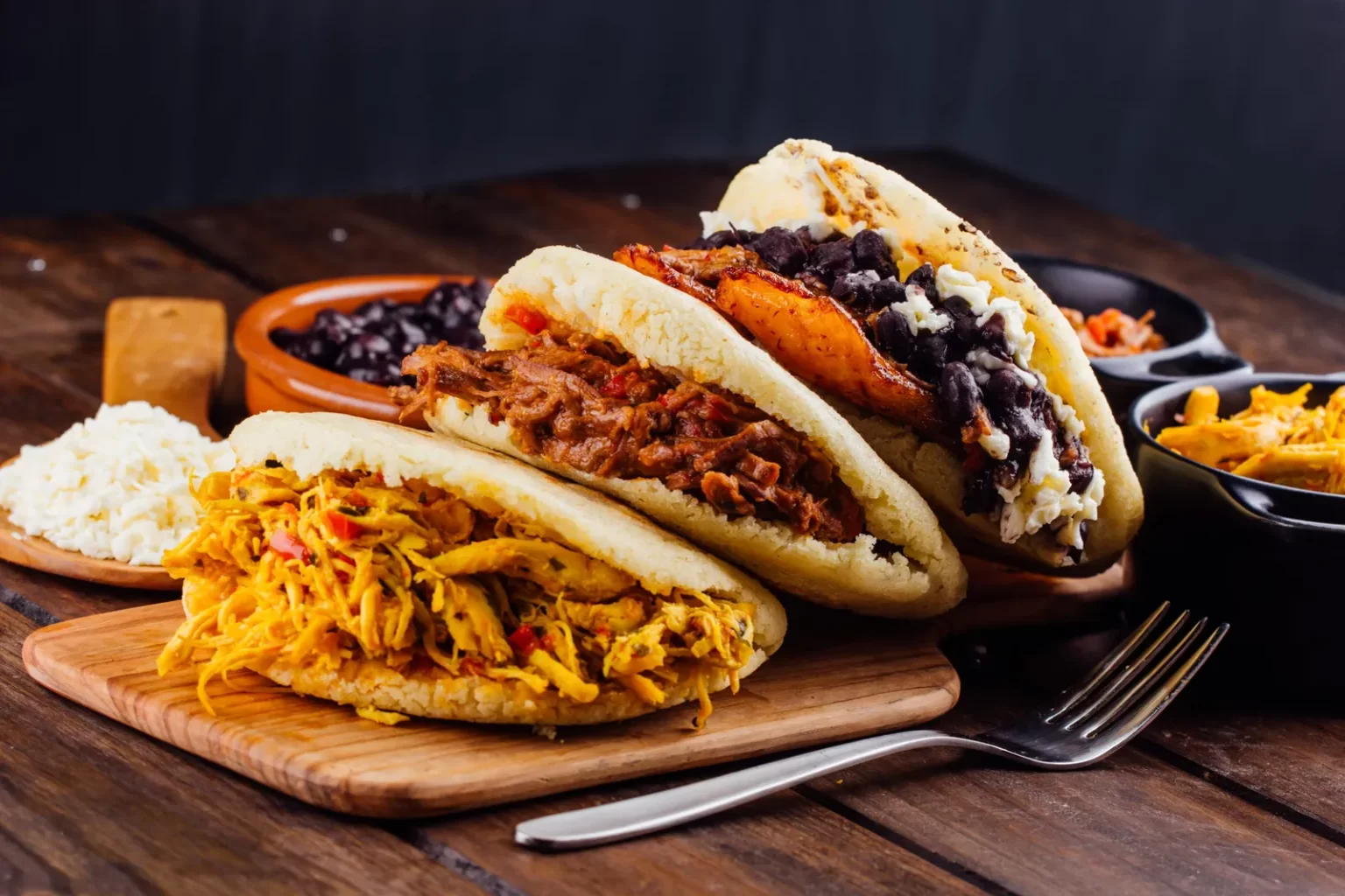 arepas de distintos sabores notiarepa