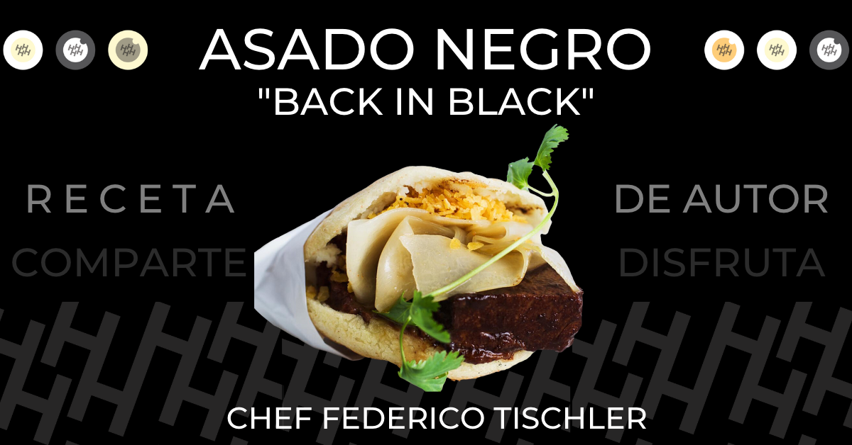 AREPA ASADO NEGRO