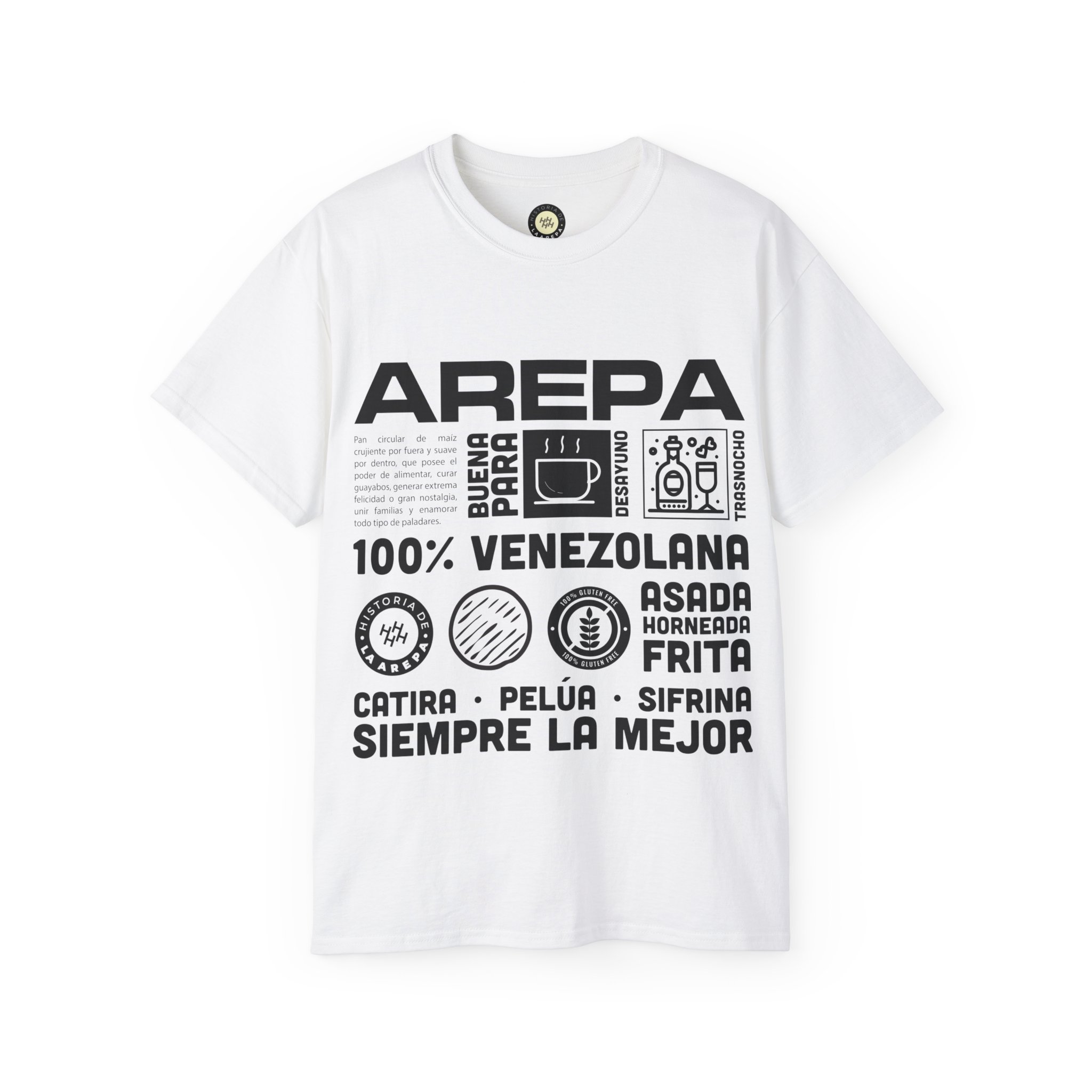 Modelo 01 light arepa venezolana - Unisex Ultra Cotton Tee