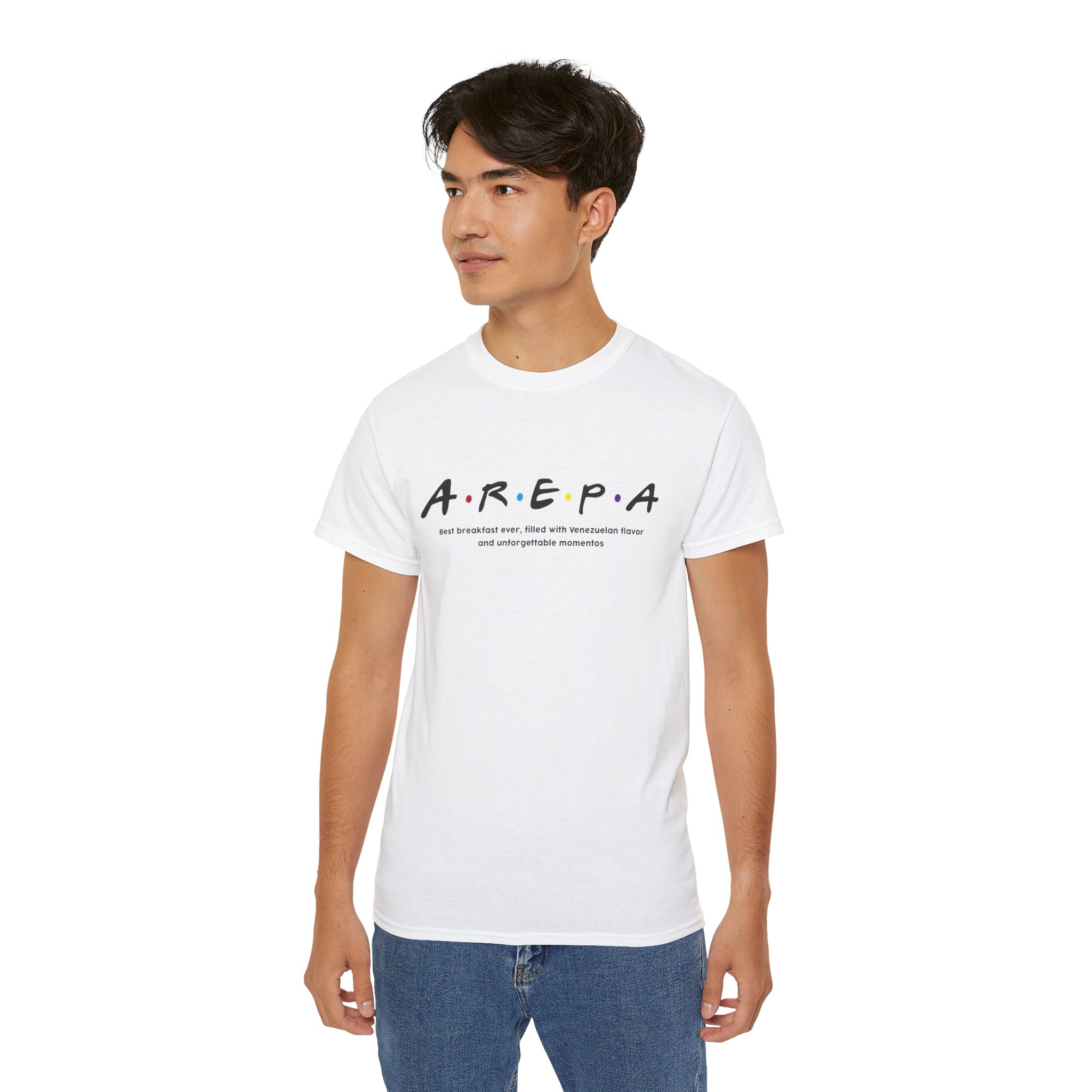 Modelo 6  Arepa Friends light - Unisex Ultra Cotton Tee - Image 7