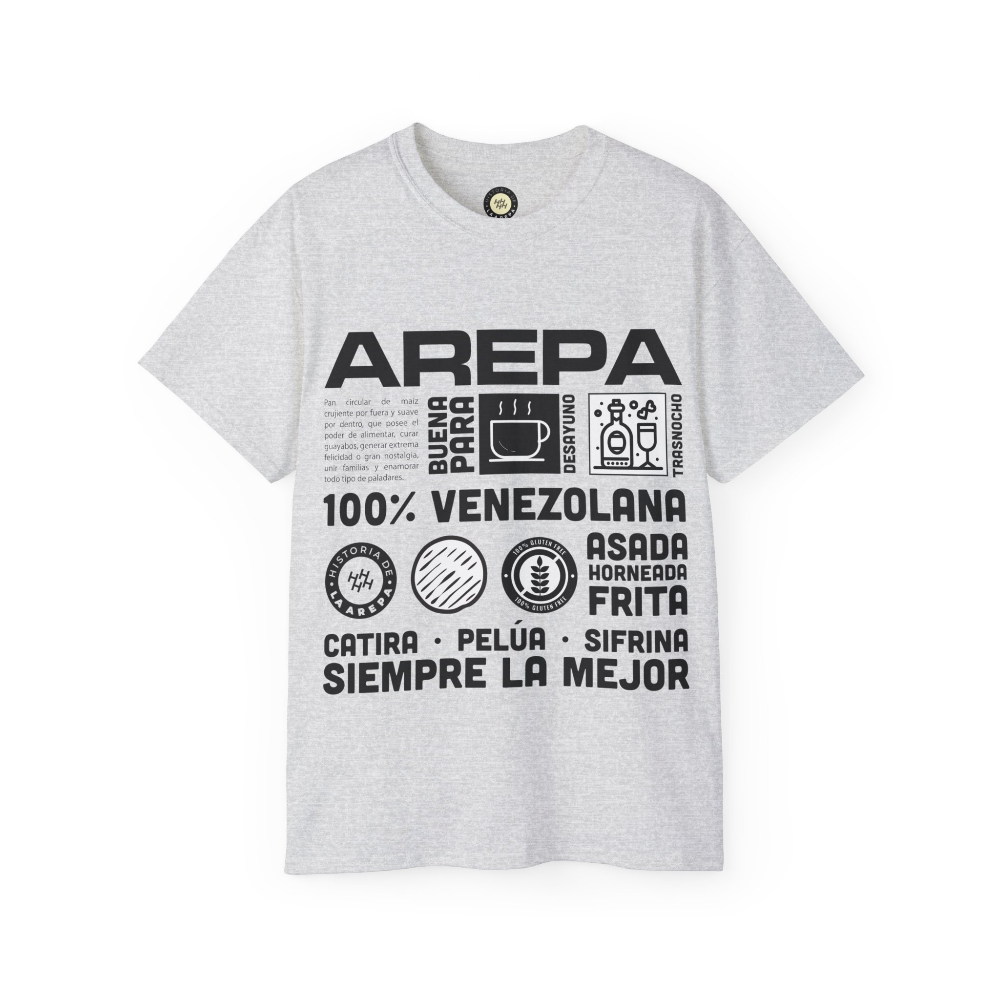 Modelo 01 light arepa venezolana - Unisex Ultra Cotton Tee - Image 12