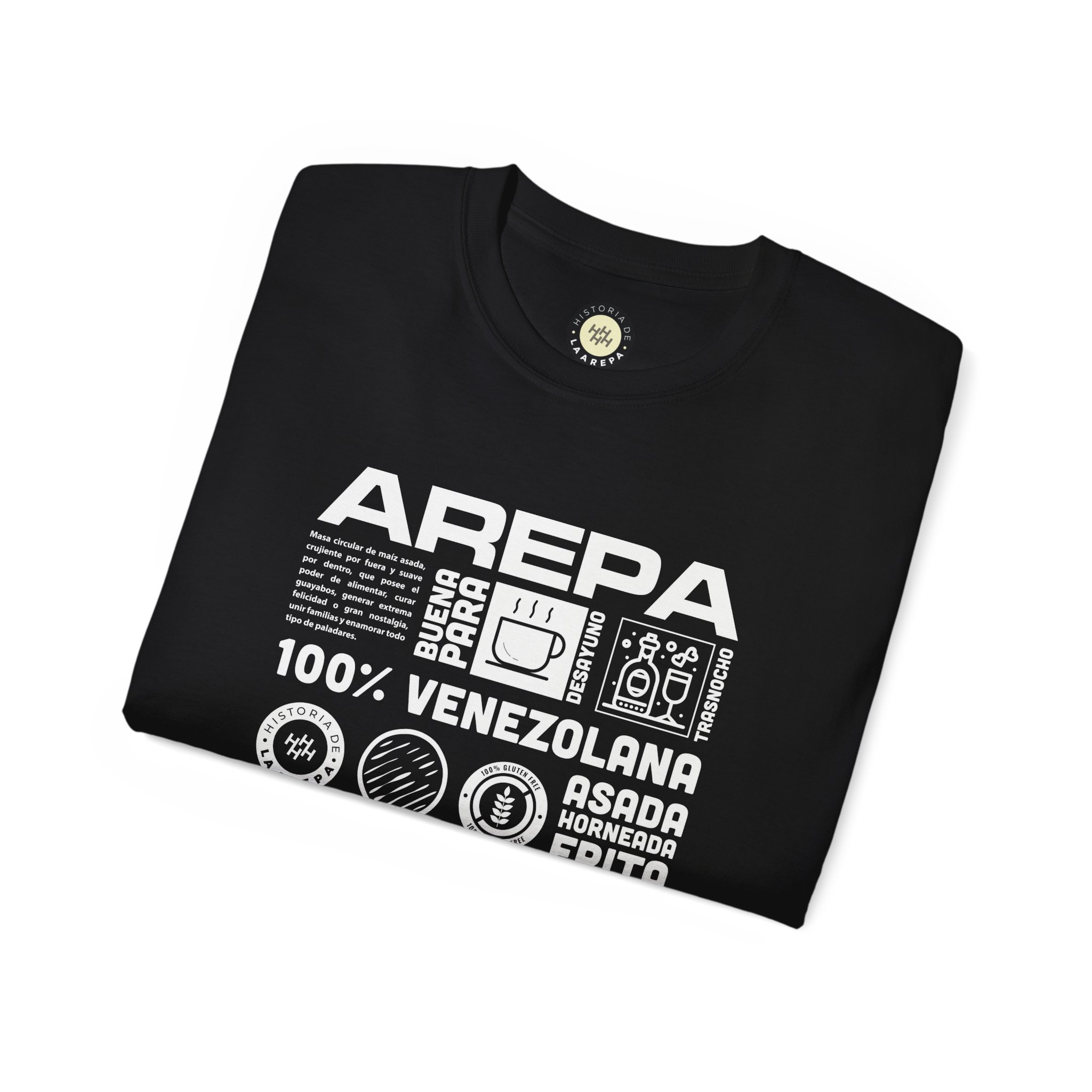 Modelo 01 dark arepa venezolana - Unisex Ultra Cotton Tee - Image 4