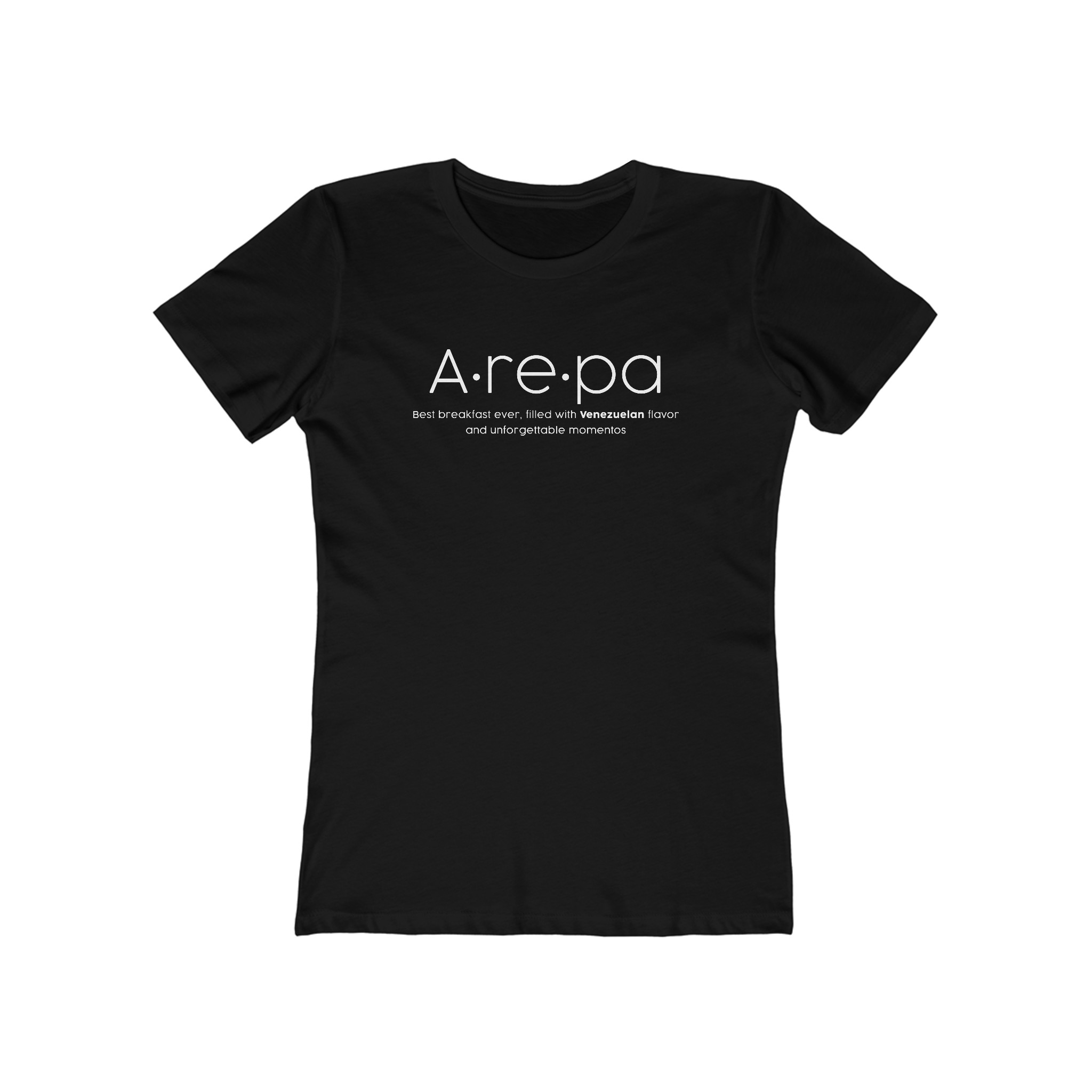Modelo 3 dark The Arepa Concept - Tee for Women
