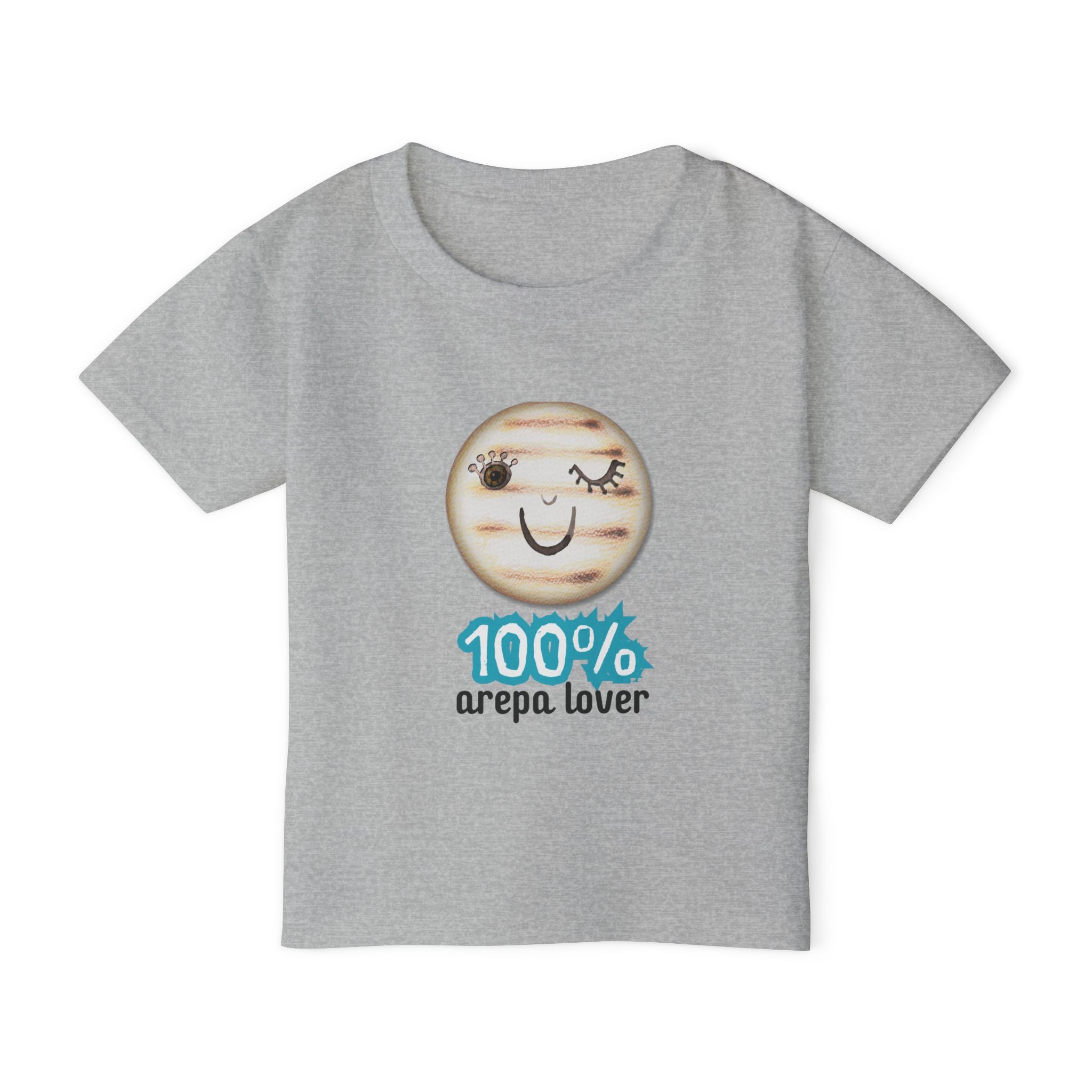 Modelo 10 - 100% Arepa lover Heavy Cotton™ Toddler T-shirt