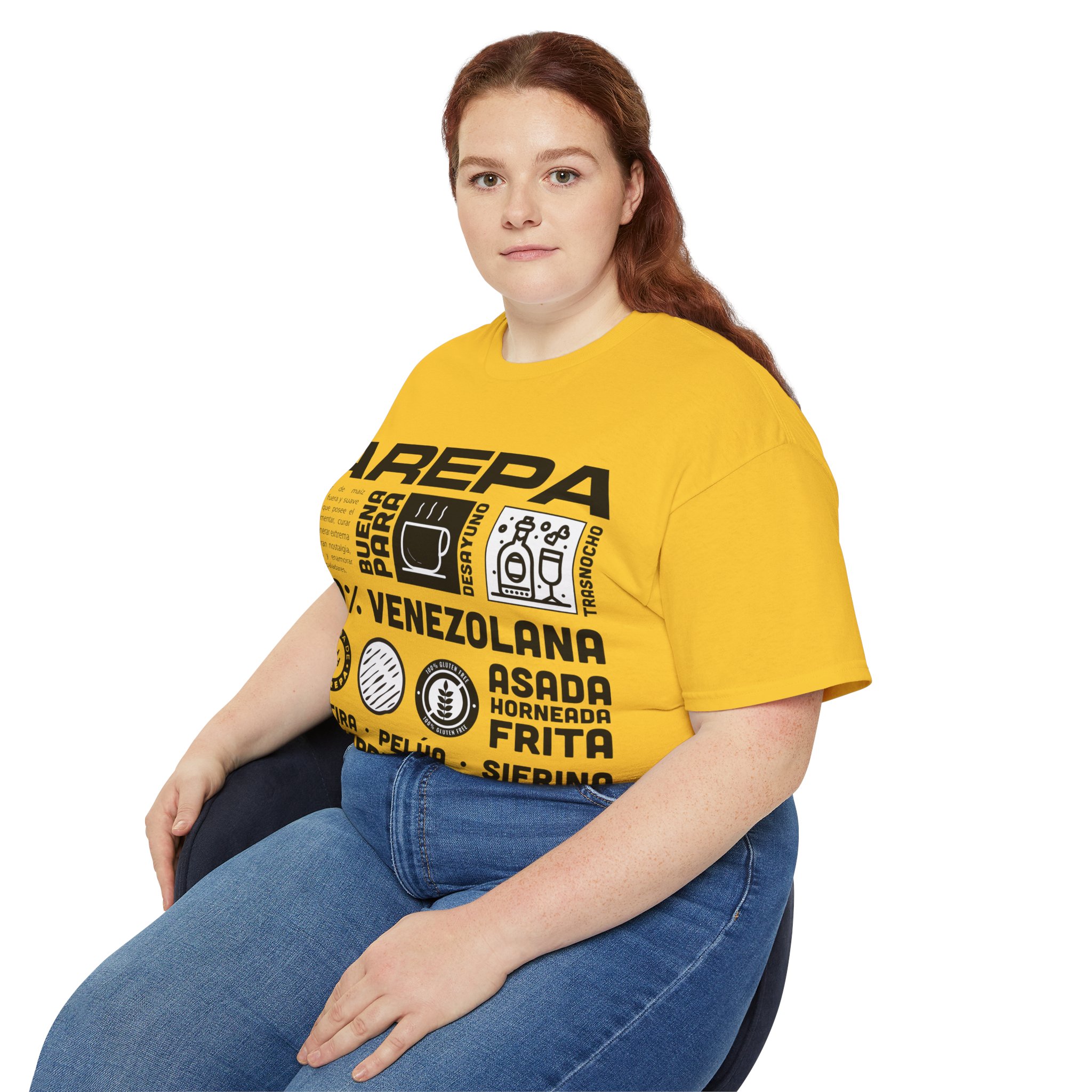 Modelo 01 light arepa venezolana - Unisex Ultra Cotton Tee - Image 33