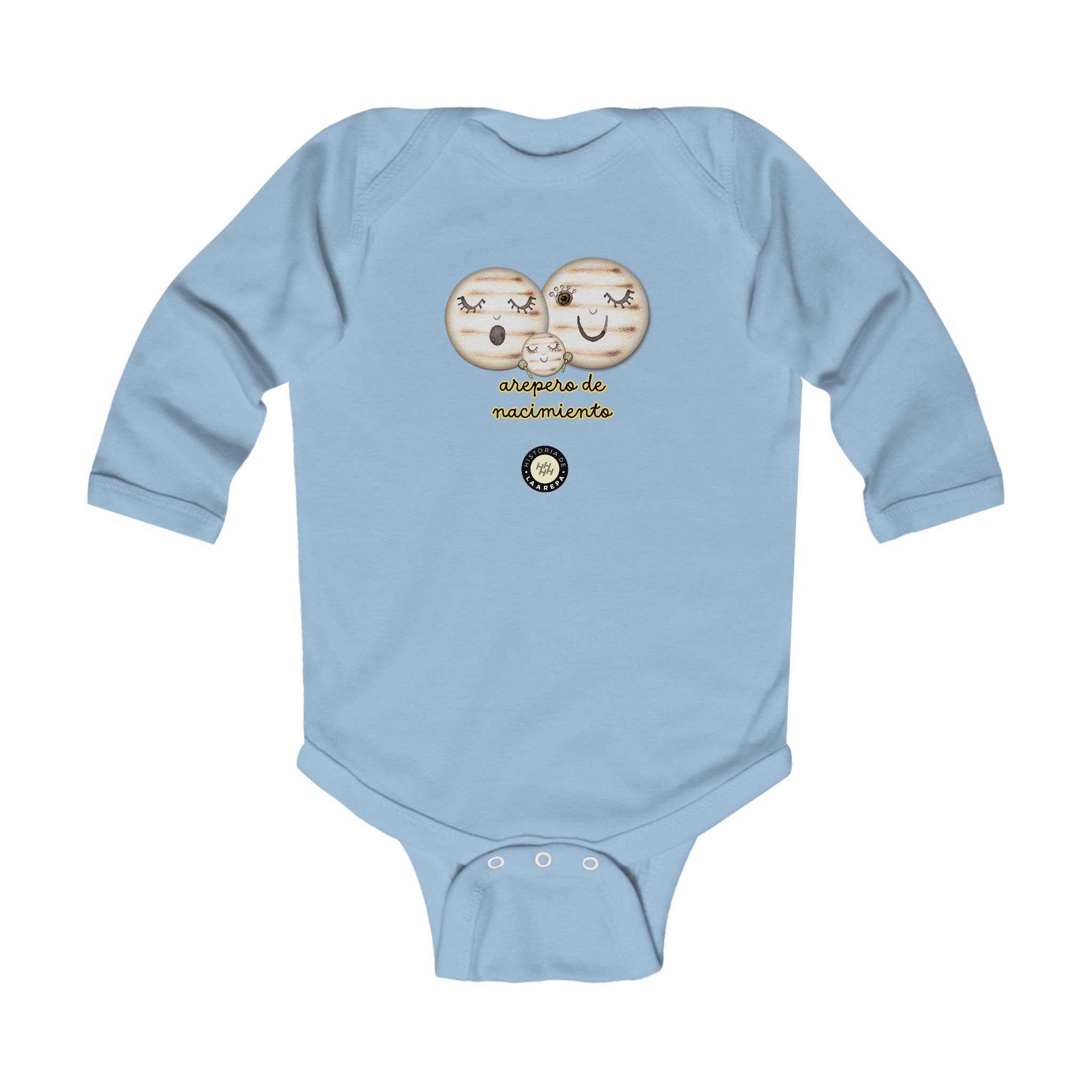 Modelo 1 Body Arepero de nacimiento - Infant Long Sleeve Bodysuit