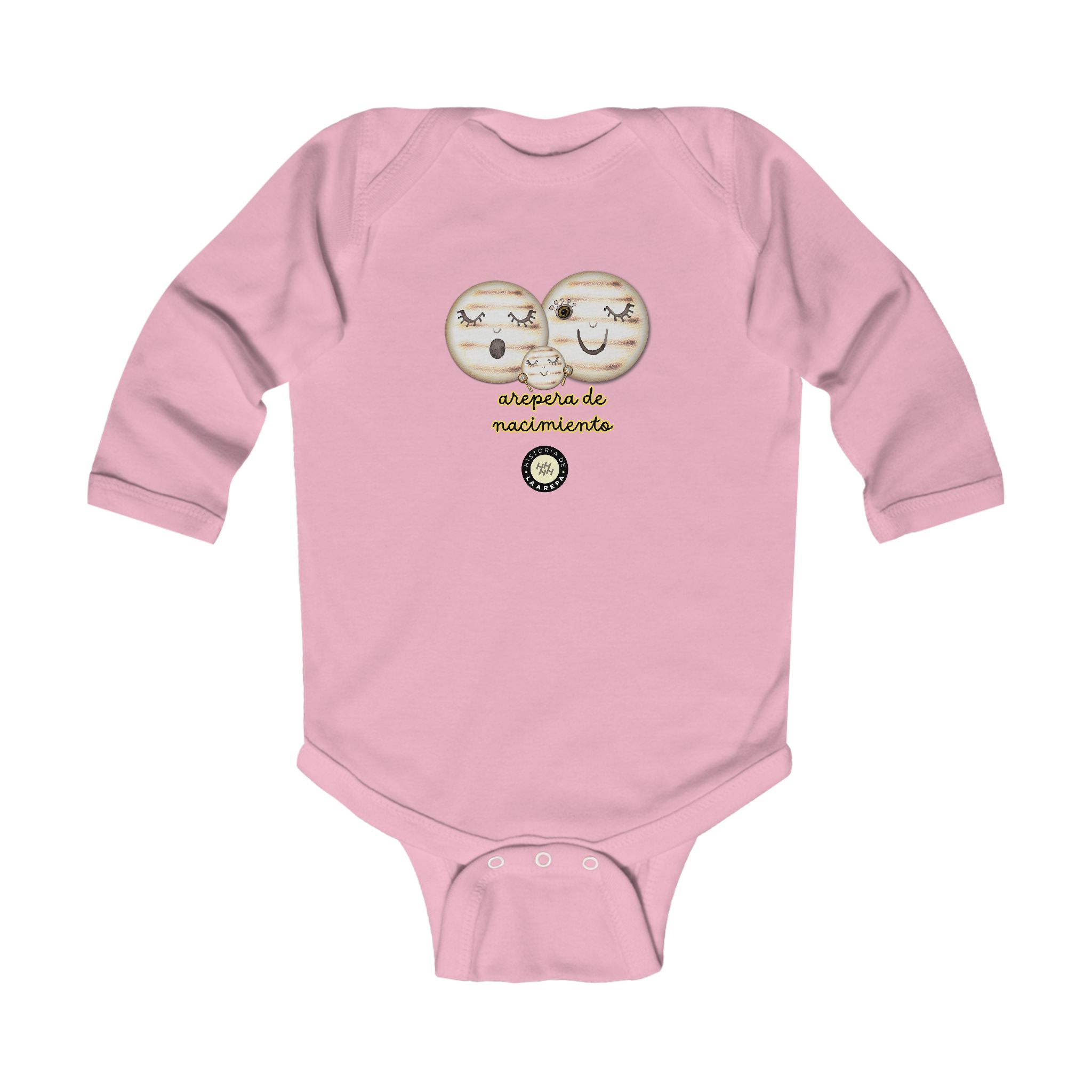 Modelo 1 Body Arepera de nacimiento - Infant Long Sleeve Bodysuit