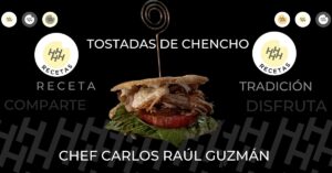 imagen destacada de receta de tostadas de chencho en seccion recetas de historia de la arepa