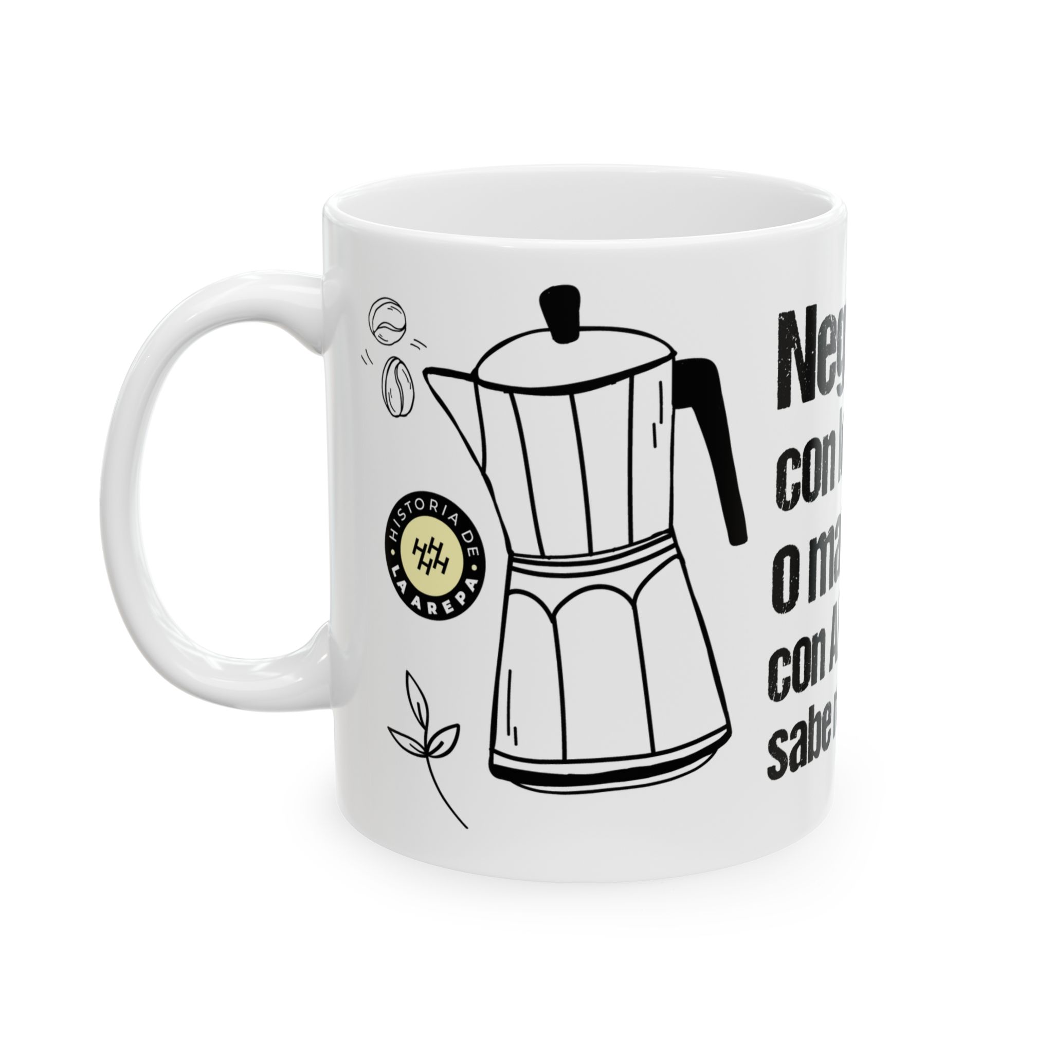 Taza para café - Ceramic Mug, (11oz, 15oz) - Image 3