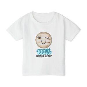Modelo 10 - 100% Arepa lover Heavy Cotton™ Toddler T-shirt
