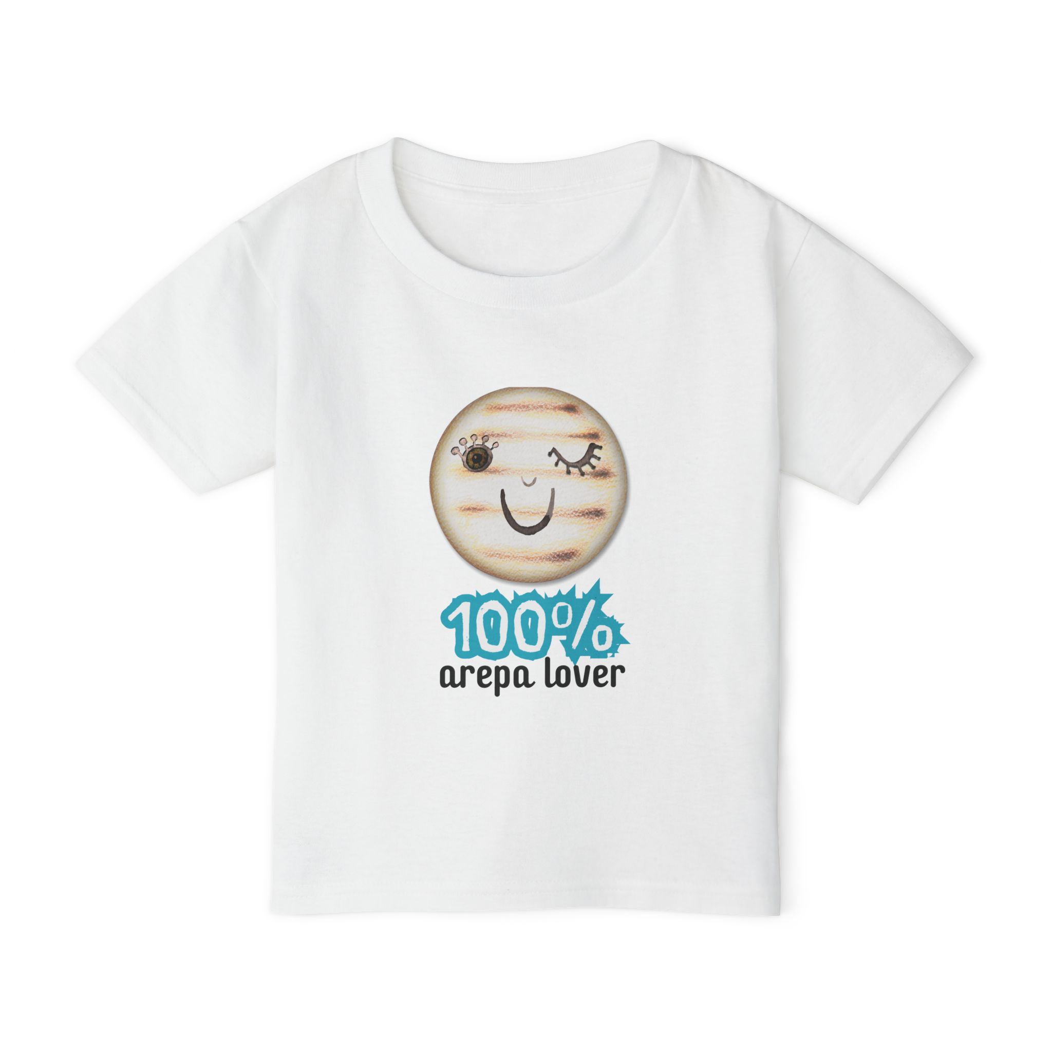Modelo 10 - 100% Arepa lover Heavy Cotton™ Toddler T-shirt