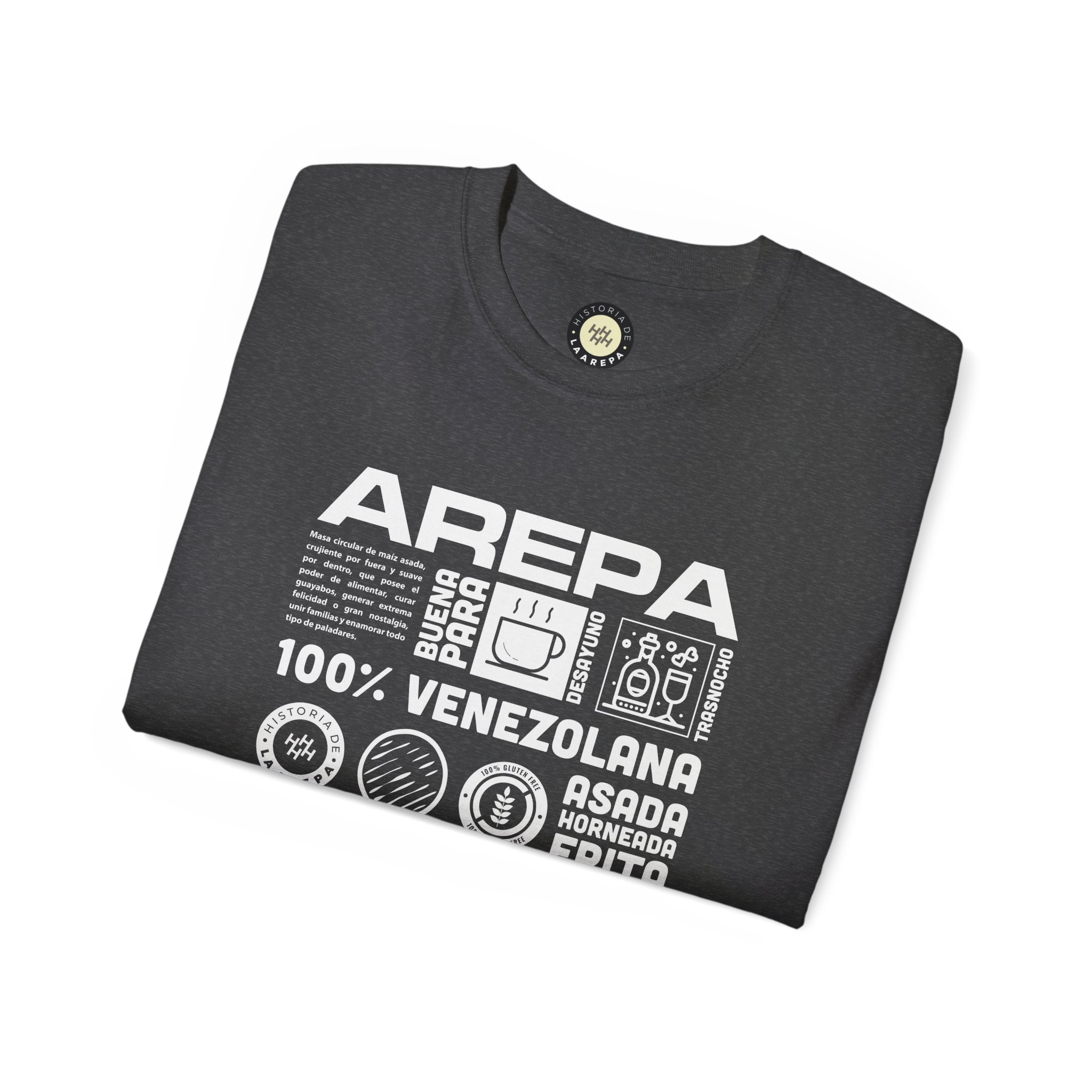 Modelo 01 dark arepa venezolana - Unisex Ultra Cotton Tee - Image 8