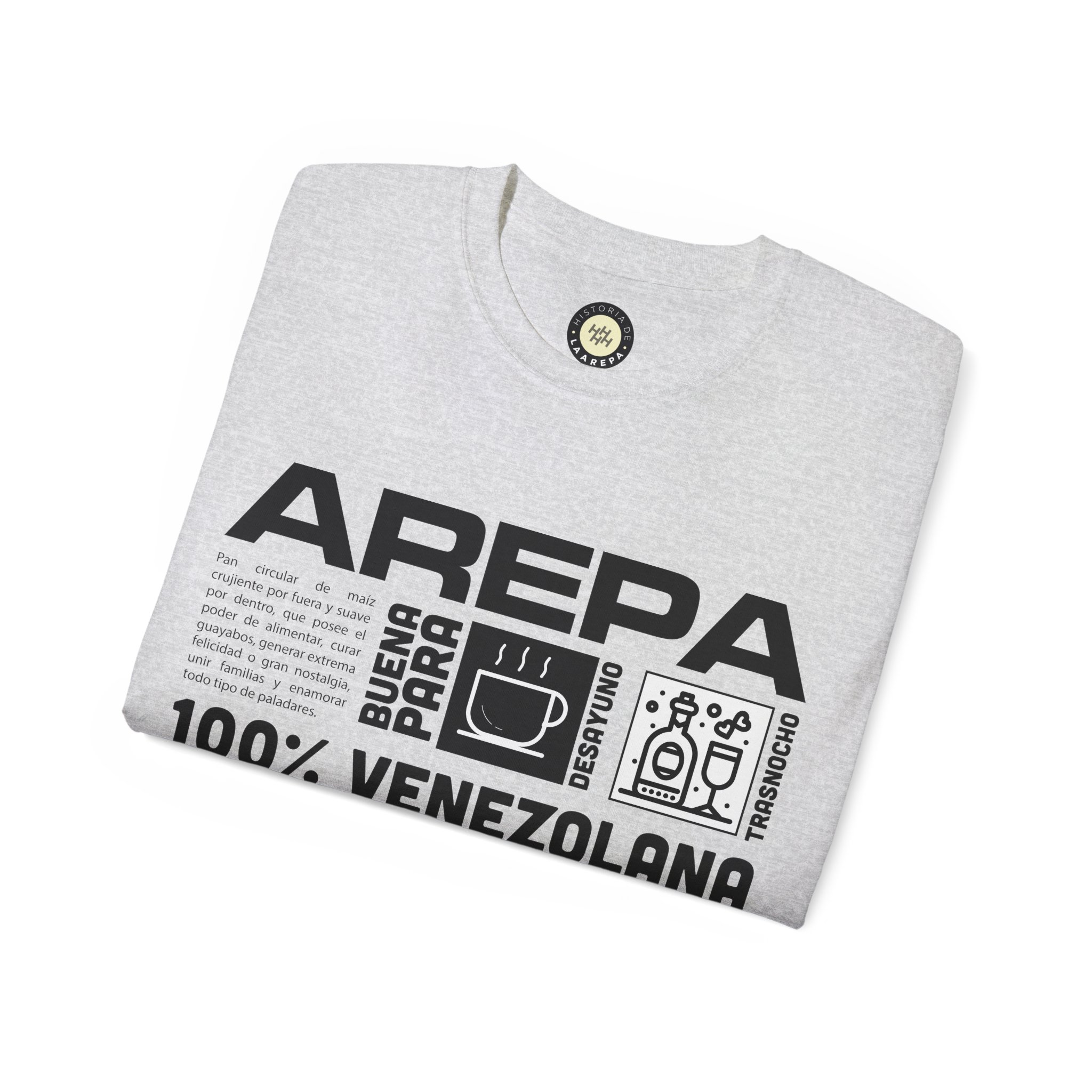 Modelo 01 light arepa venezolana - Unisex Ultra Cotton Tee - Image 8