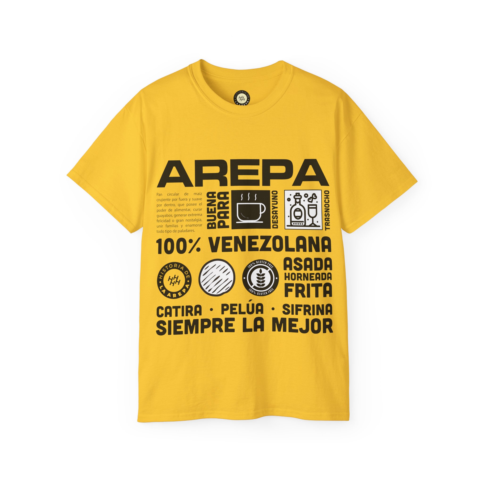 Modelo 01 light arepa venezolana - Unisex Ultra Cotton Tee - Image 9
