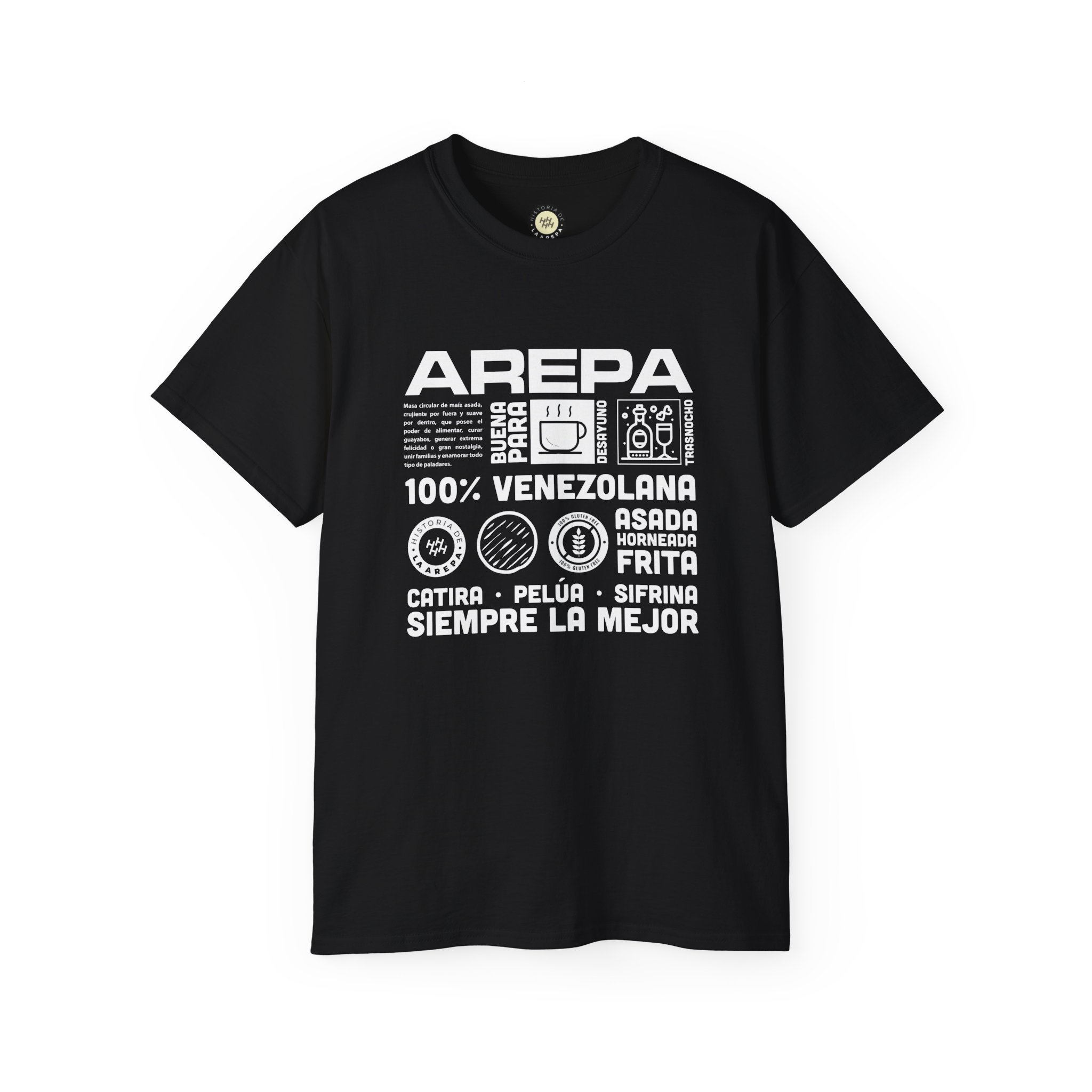Modelo 01 dark arepa venezolana - Unisex Ultra Cotton Tee