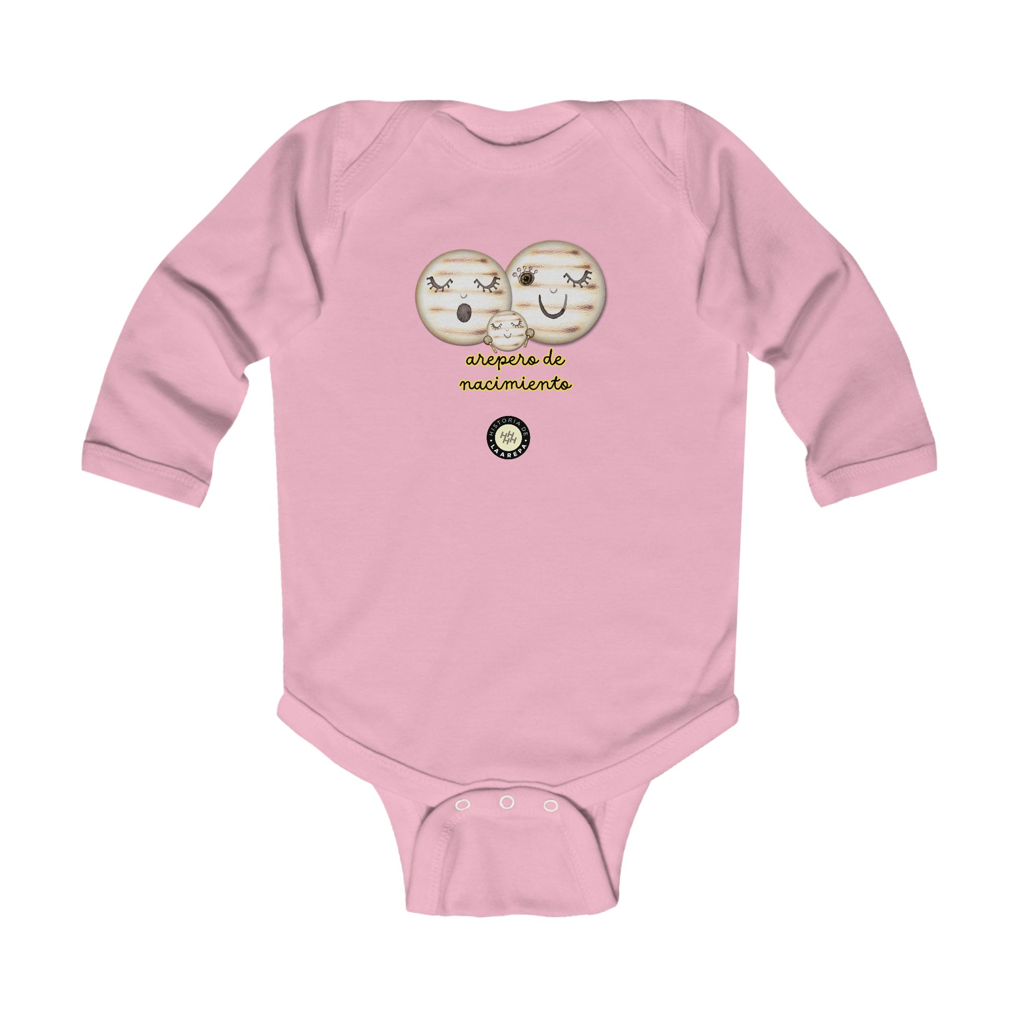 Modelo 1 Body Arepero de nacimiento - Infant Long Sleeve Bodysuit - Image 5
