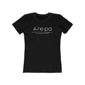Modelo 3 dark The Arepa Concept - Tee for Women