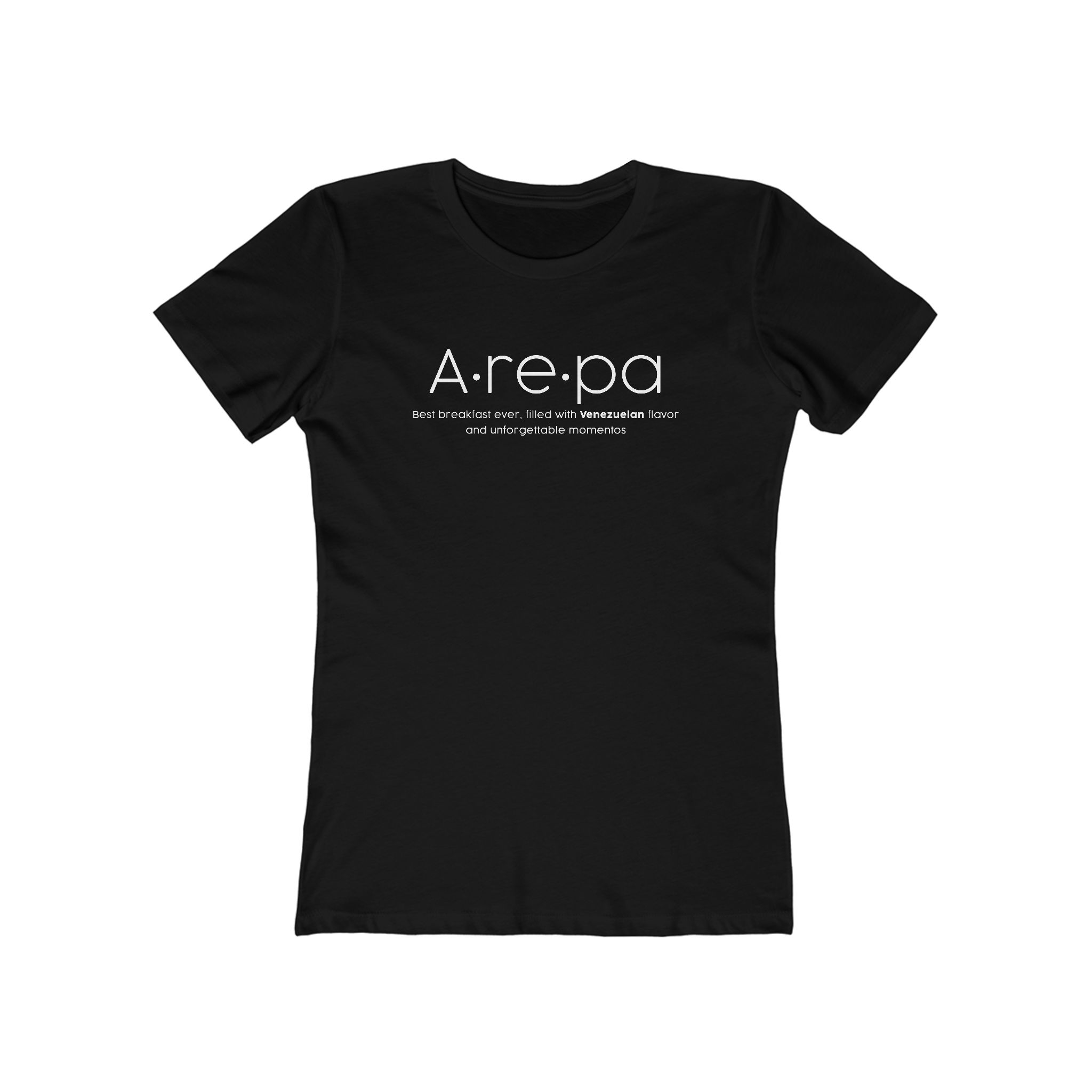 Modelo 3 dark The Arepa Concept - Tee for Women