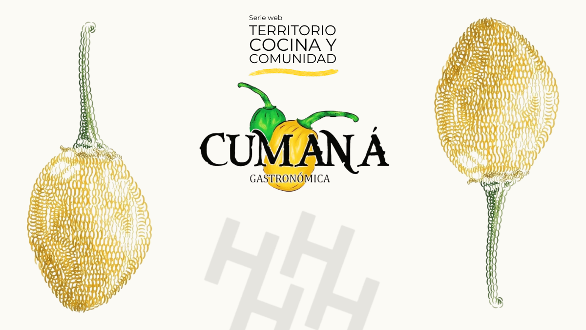 logo de territorio cocina y comunidad y de cumana gastronomica