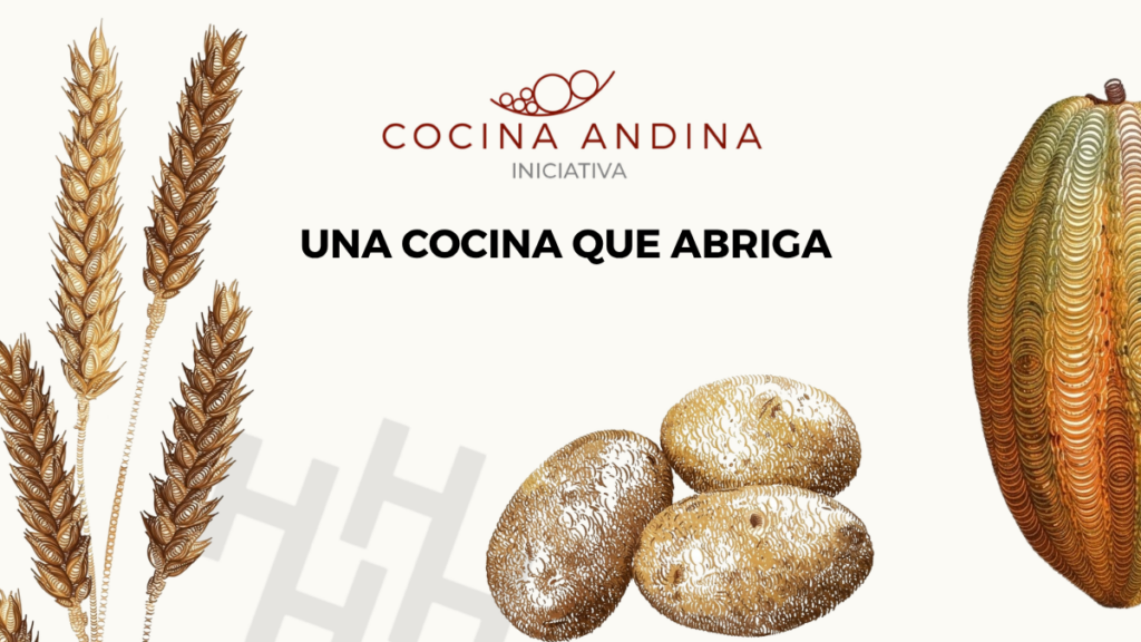 titulo del articulo y logo de cocina andina iniciativa